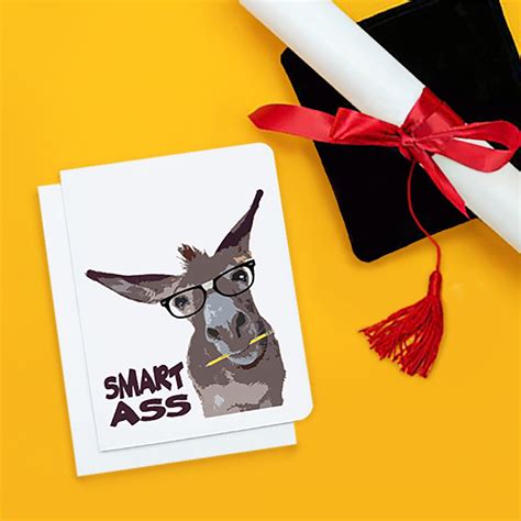 Smart Ass Greeting Cards for Sale 